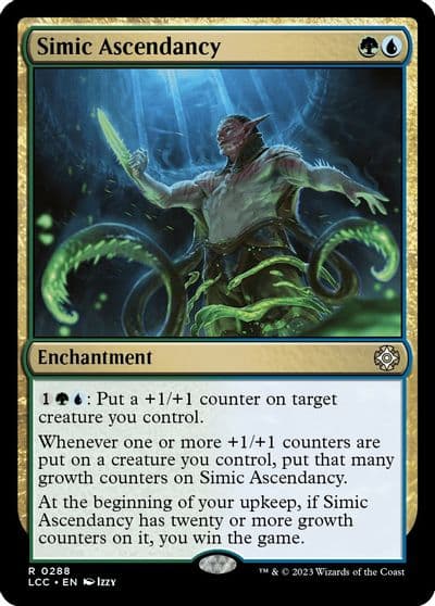 Simic Ascendancy Commander: The Lost Caverns of Ixalan Magic card