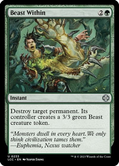 Beast Within Commander: The Lost Caverns of Ixalan Magic card