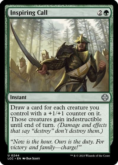 Inspiring Call Commander: The Lost Caverns of Ixalan Magic card