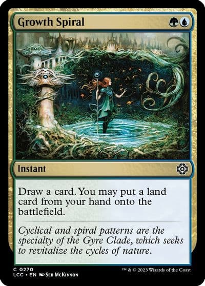 Growth Spiral Commander: The Lost Caverns of Ixalan Magic card