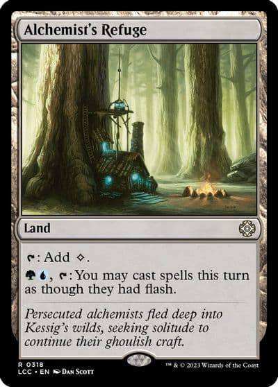 Alchemists Refuge Commander: The Lost Caverns of Ixalan Magic card