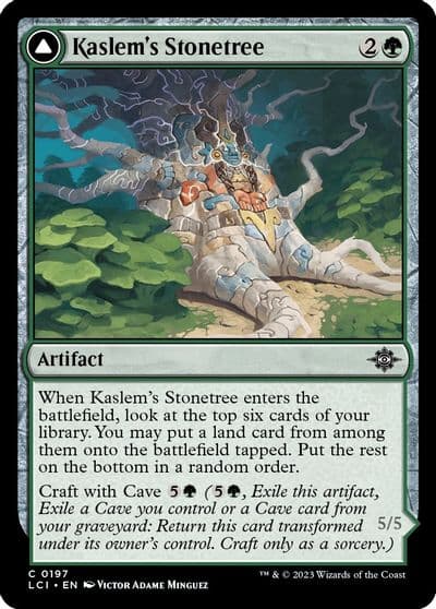 Kaslems Stonetree The Lost Caverns of Ixalan Magic card