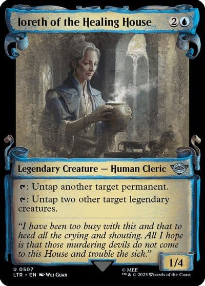 Ioreth of the Healing House Showcase Scrolls Universes Beyond: The Lord of the Rings: Tales of Middle-earth Magic card