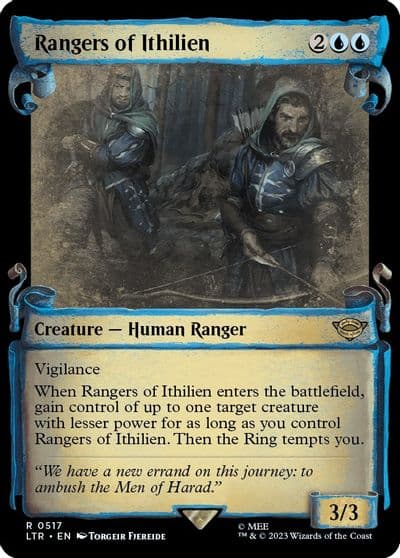 Rangers of Ithilien Showcase Scrolls Universes Beyond: The Lord of the Rings: Tales of Middle-earth Magic card