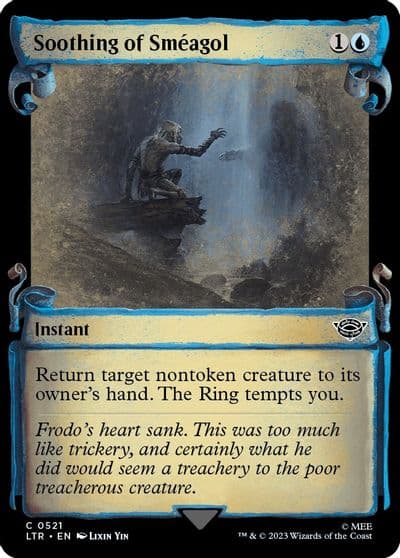 Soothing of Smeagol Showcase Scrolls Universes Beyond: The Lord of the Rings: Tales of Middle-earth Magic card