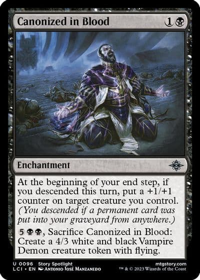 Canonized in Blood The Lost Caverns of Ixalan Magic card