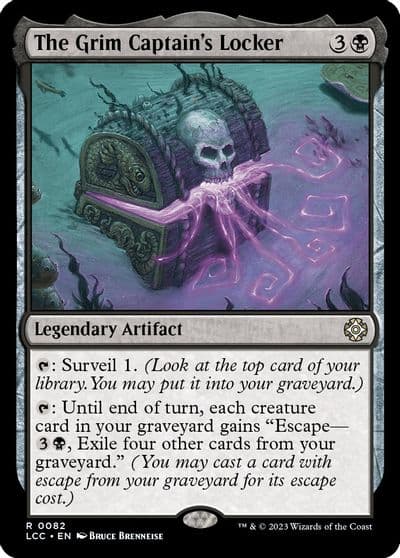 The Grim Captains Locker Commander: The Lost Caverns of Ixalan Magic card