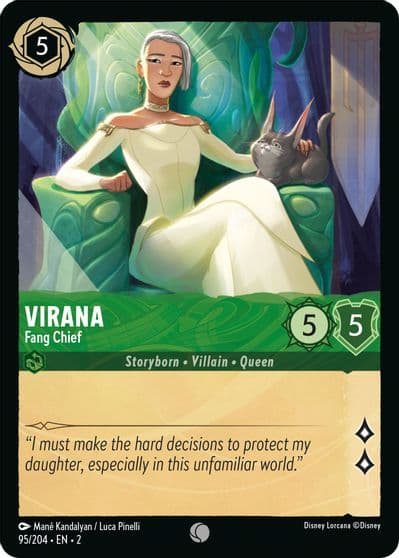 Virana Fang Chief Rise of the Floodborn Lorcana card