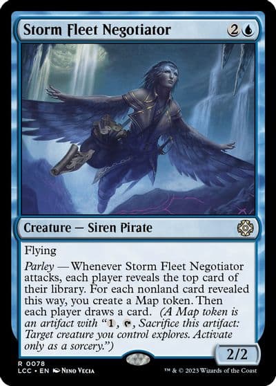 Storm Fleet Negotiator Commander: The Lost Caverns of Ixalan Magic card