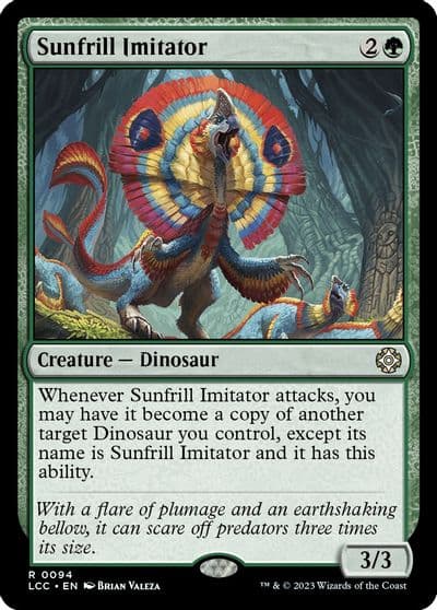 Sunfrill Imitator Commander: The Lost Caverns of Ixalan Magic card
