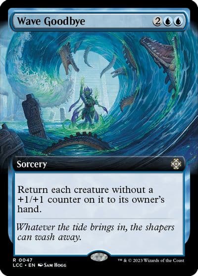 Wave Goodbye Extended Art Commander: The Lost Caverns of Ixalan Magic card