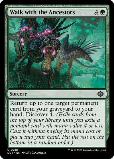 Walk with the Ancestors The Lost Caverns of Ixalan Magic card