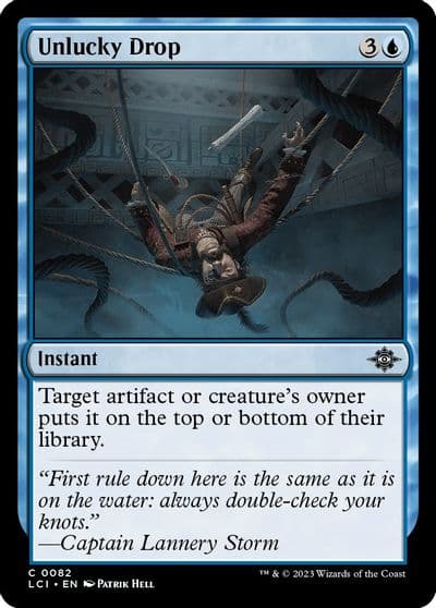 Unlucky Drop The Lost Caverns of Ixalan Magic card