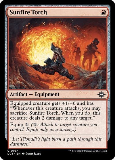 Sunfire Torch The Lost Caverns of Ixalan Magic card