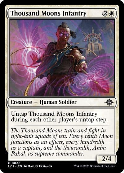 Thousand Moons Infantry The Lost Caverns of Ixalan Magic card
