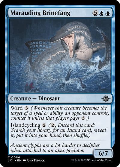 Marauding Brinefang The Lost Caverns of Ixalan Magic card