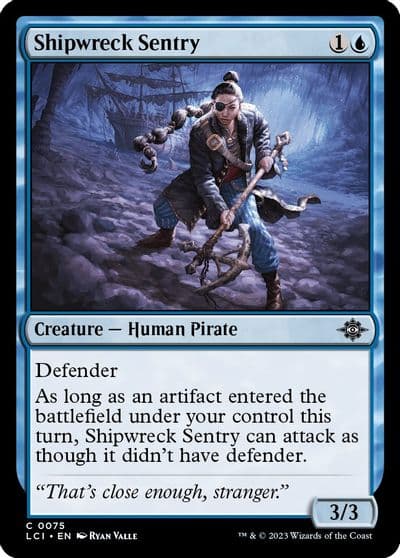 Shipwreck Sentry The Lost Caverns of Ixalan Magic card