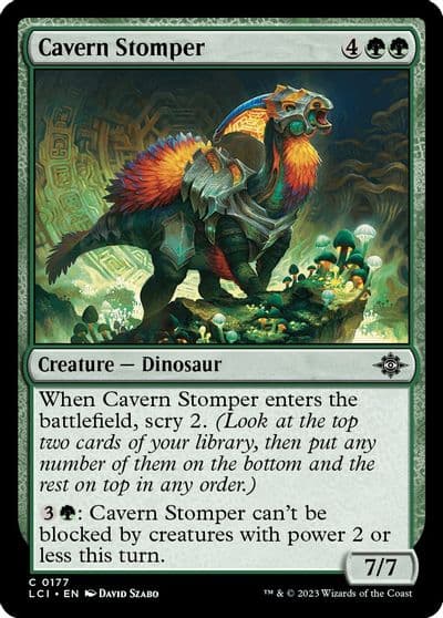 Cavern Stomper The Lost Caverns of Ixalan Magic card