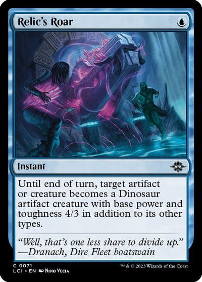 Relics Roar The Lost Caverns of Ixalan Magic card