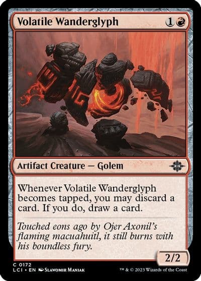 Volatile Wanderglyph The Lost Caverns of Ixalan Magic card