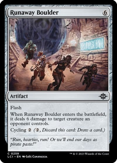 Runaway Boulder The Lost Caverns of Ixalan Magic card