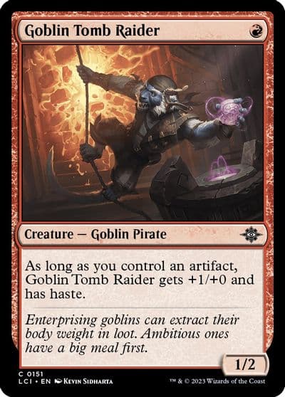 Goblin Tomb Raider The Lost Caverns of Ixalan Magic card