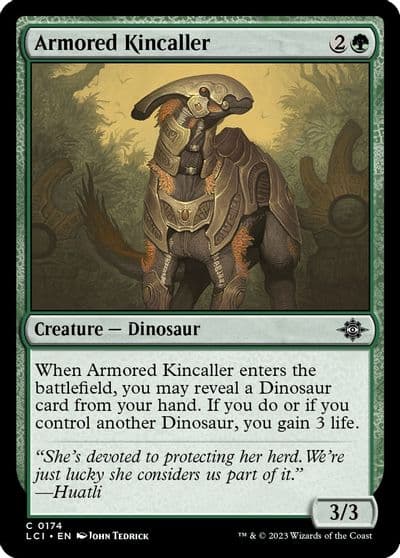 Armored Kincaller The Lost Caverns of Ixalan Magic card
