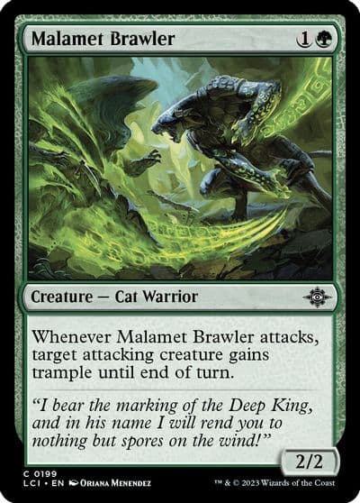 Malamet Brawler The Lost Caverns of Ixalan Magic card