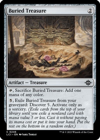 Buried Treasure The Lost Caverns of Ixalan Magic card