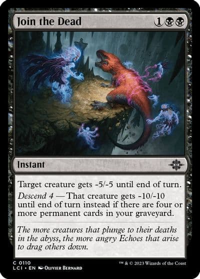 Join the Dead The Lost Caverns of Ixalan Magic card