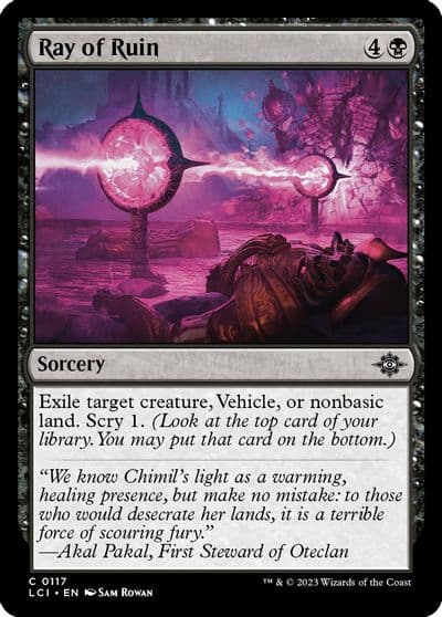Ray of Ruin The Lost Caverns of Ixalan Magic card