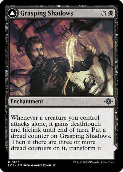 Grasping Shadows The Lost Caverns of Ixalan Magic card