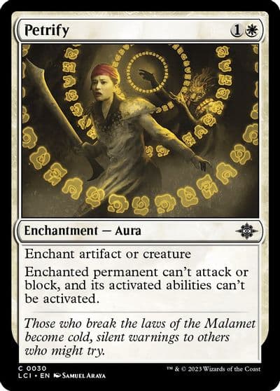 Petrify The Lost Caverns of Ixalan Magic card
