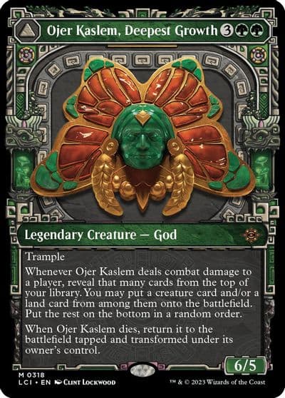 Ojer Kaslem Deepest Growth Showcase The Lost Caverns of Ixalan Magic card