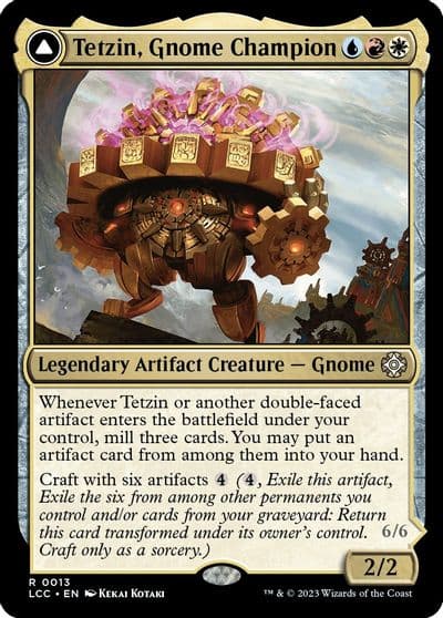 Tetzin Gnome Champion Commander: The Lost Caverns of Ixalan Magic card