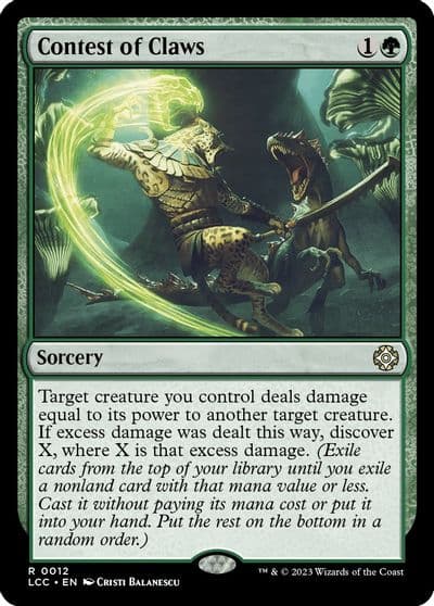 Contest of Claws Commander: The Lost Caverns of Ixalan Magic card