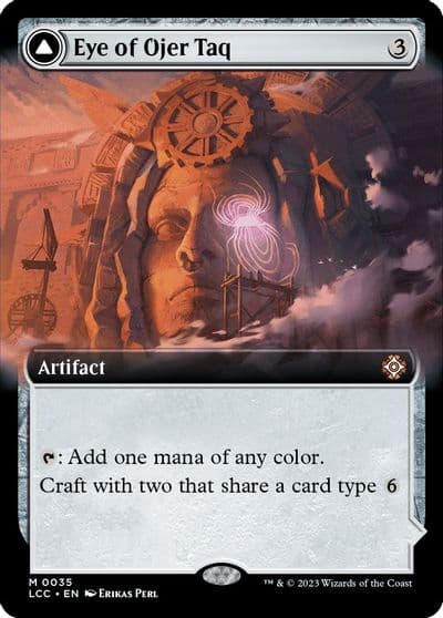 Eye of Ojer Taq Extended Art Commander: The Lost Caverns of Ixalan Magic card