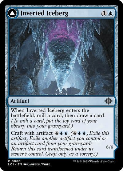 Inverted Iceberg The Lost Caverns of Ixalan Magic card