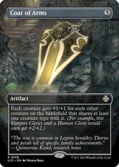 Coat of Arms Borderless Commander: The Lost Caverns of Ixalan Magic card