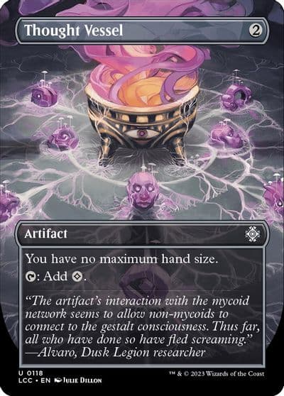 Thought Vessel Borderless Commander: The Lost Caverns of Ixalan Magic card