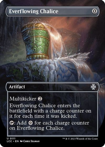 Everflowing Chalice Borderless Commander: The Lost Caverns of Ixalan Magic card