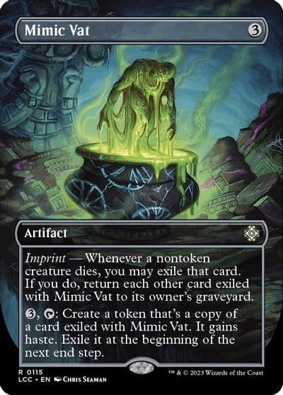 Mimic Vat Borderless Commander: The Lost Caverns of Ixalan Magic card