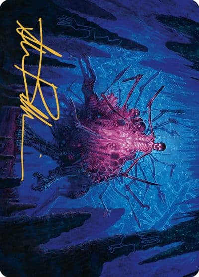 Uchbenbak the Great Mistake Art Card Gold Stamped Signature Art Series: The Lost Caverns of Ixalan Magic card