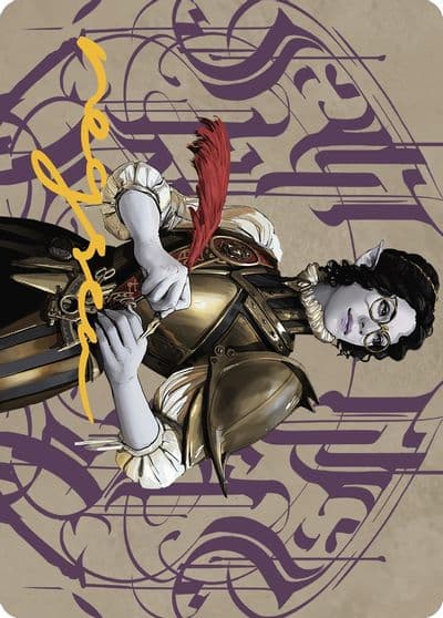 Amalia Benavides Aguirre Art Card 48 81 Gold Stamped Signature Art Series: The Lost Caverns of Ixalan Magic card