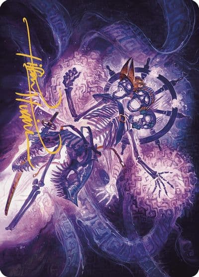 The Grim Captain Art Card Gold Stamped Signature Art Series: The Lost Caverns of Ixalan Magic card