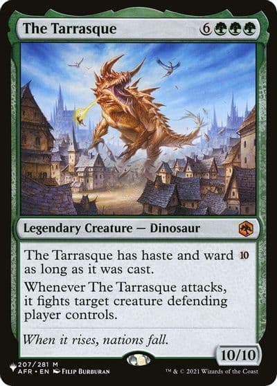 The Tarrasque The List Reprints Magic card