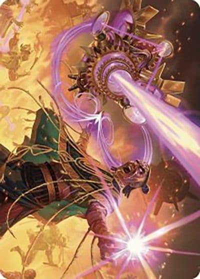 Cosmium Blast Art Card Art Series: The Lost Caverns of Ixalan Magic card