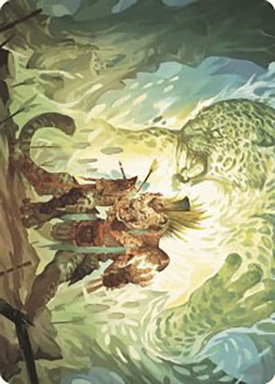 Might of the Ancestors Art Card Art Series: The Lost Caverns of Ixalan Magic card