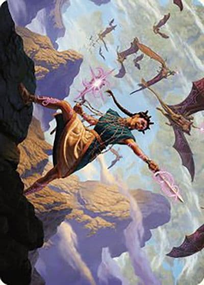 Warden of the Inner Sky Art Card Art Series: The Lost Caverns of Ixalan Magic card