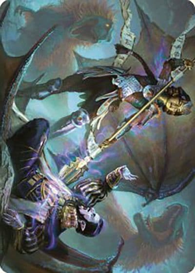 Huatlis Final Strike Art Card Art Series: The Lost Caverns of Ixalan Magic card
